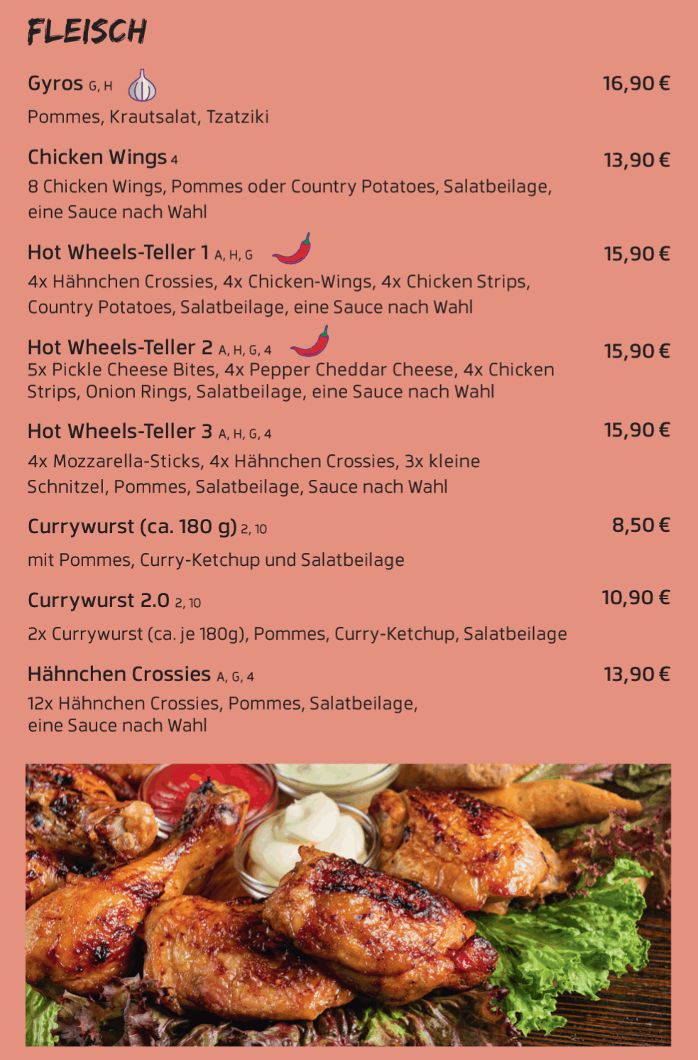 Zusatzstoffe & Allergikerhinweise